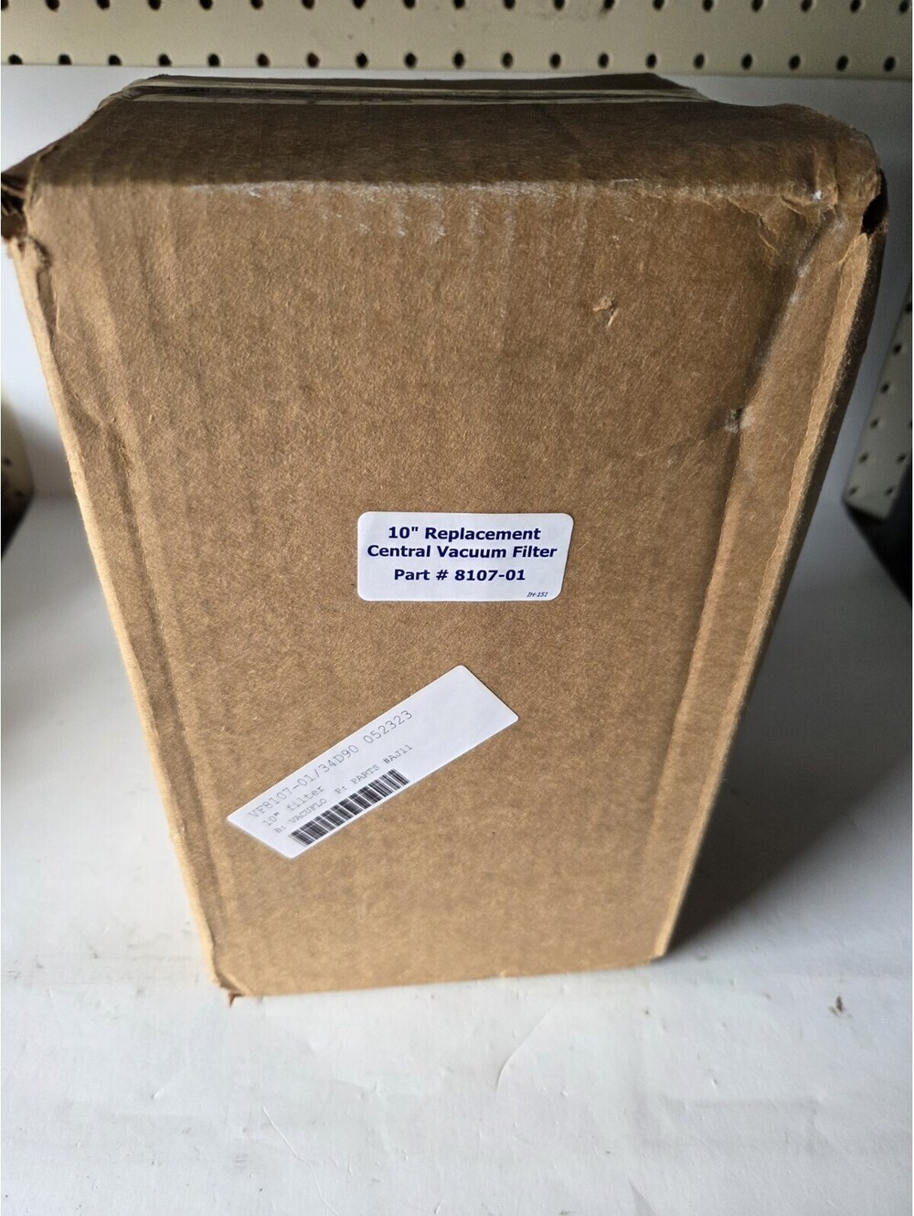 8107-01 Cyclonic 10" Central Vacuum Filter replacement Royal VacuFlo NEW F1